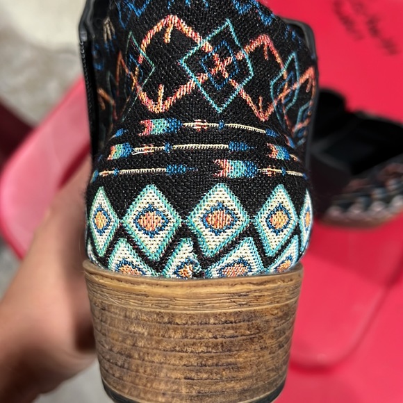 Roper boots worn once size 7.5 western style - Picture 3 of 4